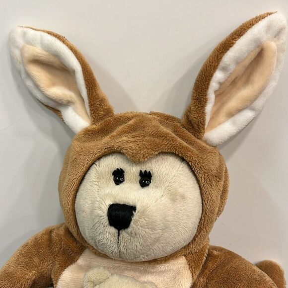 STARBUCKS KANGAROO Bear & Baby JOEY 2019.  11” Approx. POUCH. Australia - Picture 2 of 11